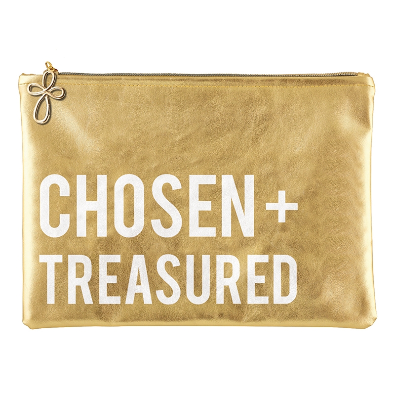 Metalic Purse - Chosen & Treasured - The Christian Shop