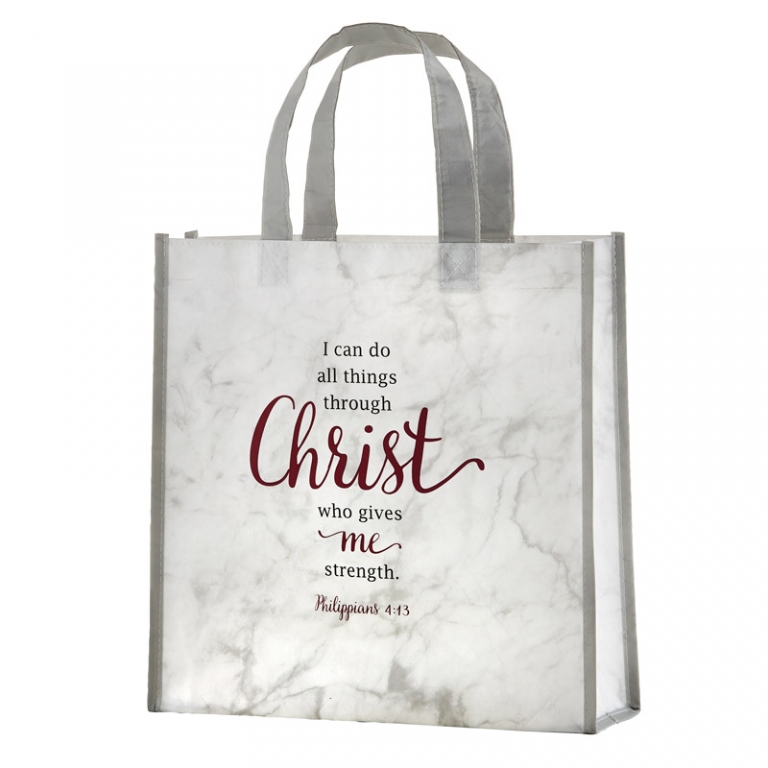 I Can Do All Things Laminated Tote Bag - The Christian Shop