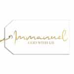 Immanuel Christmas Tags (Pack of 12)