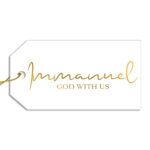 Immanuel Christmas Tags (Pack of 12)