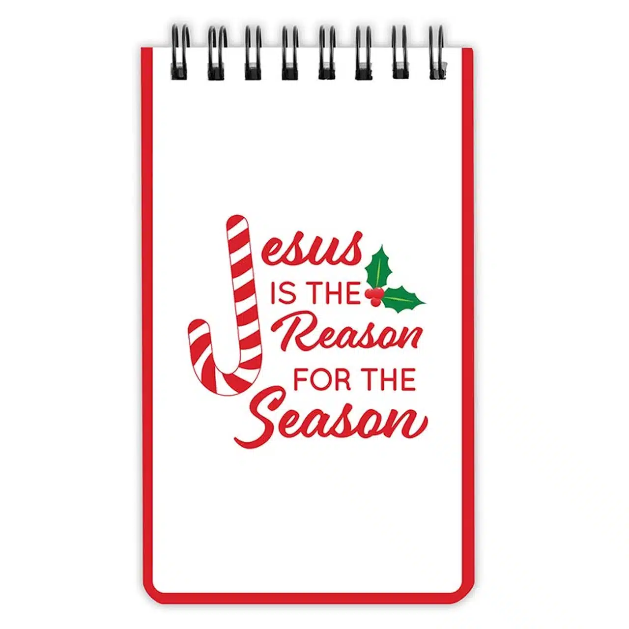 Jesus is the Reason for the Season Spiral Notepad