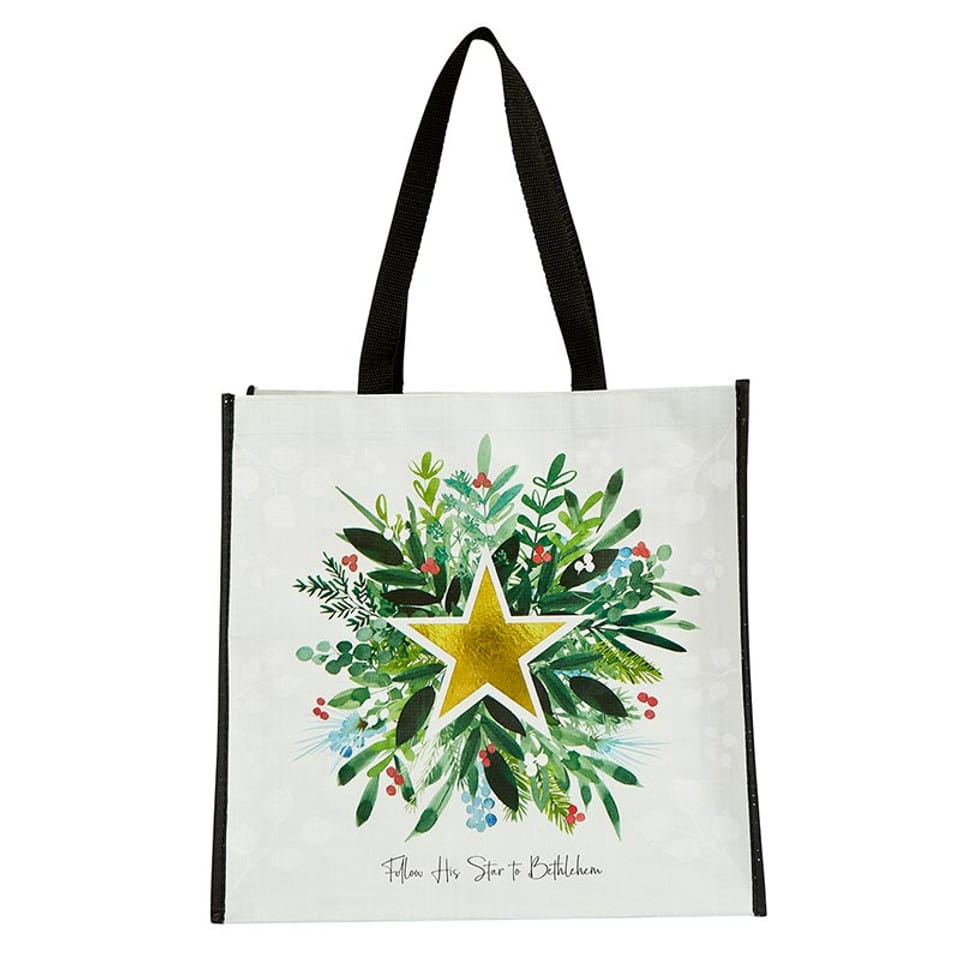 Follow His Star to Bethlehem Eco-Friendly Tote Bag