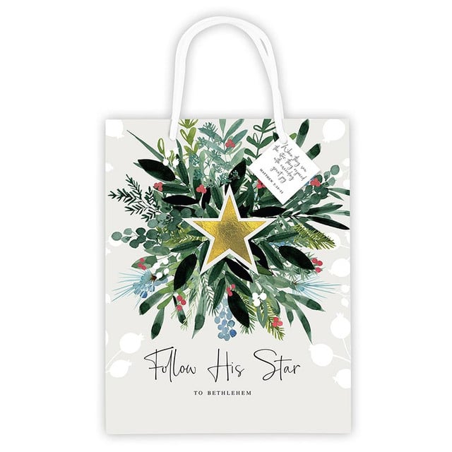 Follow His Star to Bethlehem Gift Bag